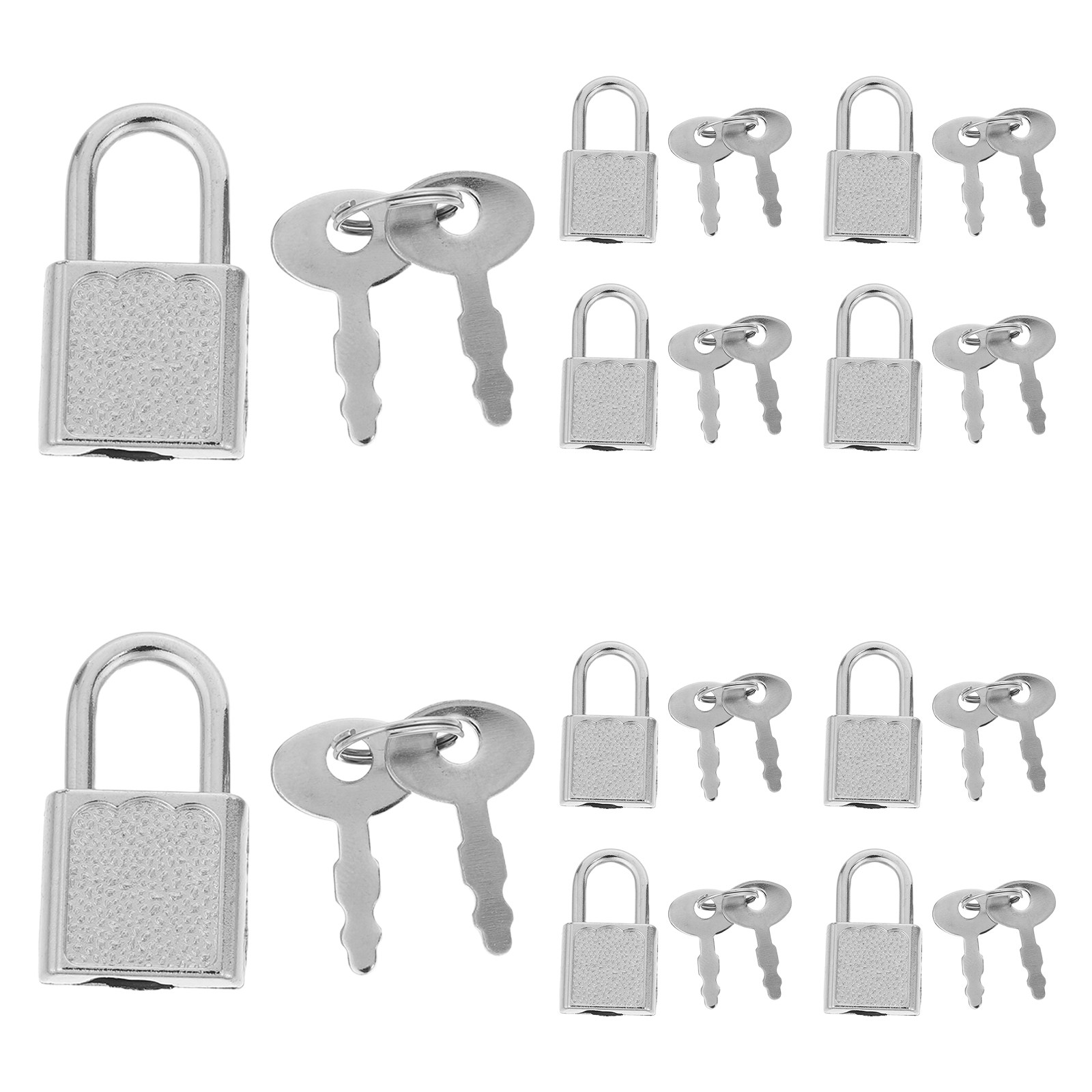 10 Set Kunci Mini Bajak Laut K - Backpack Lock Combo ulasan dan harga