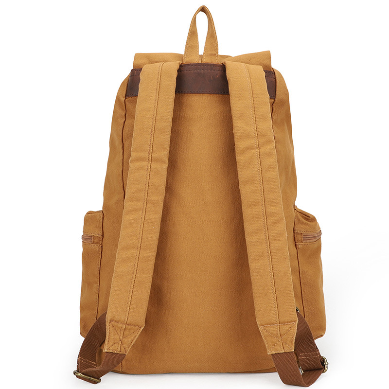 Ransel Kanvas Kapasitas Besar, - Canvas Backpack Casual ulasan dan harga