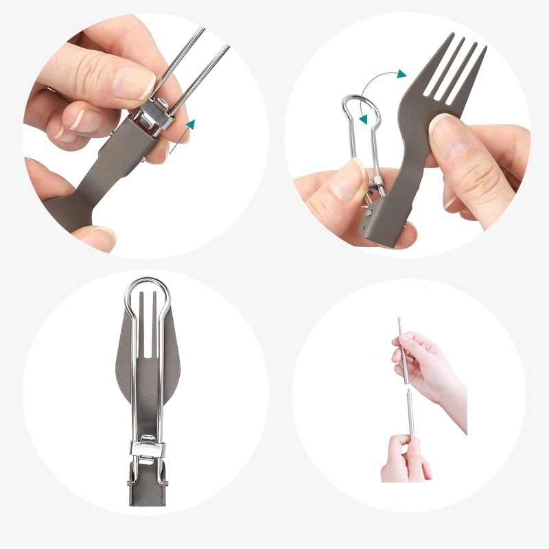 Set Peralatan Makan Lipat Tita - Foldable Backpack Small ulasan dan harga