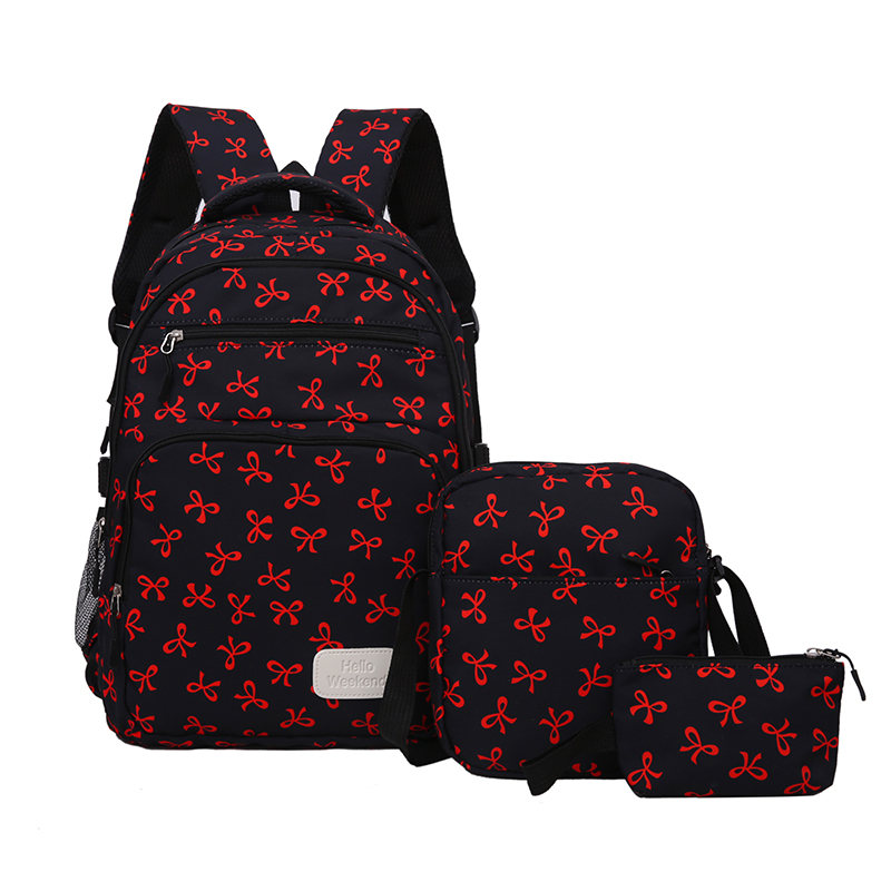 3Pcs Tas Ransel Cetak Pita Luc - Sling Backpack Shoulder ulasan dan harga