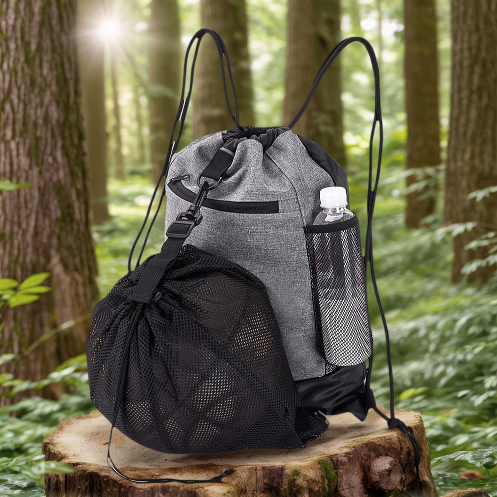 Tas Ransel Basket dengan Tali  - Drawstring Gym Bag ulasan dan harga