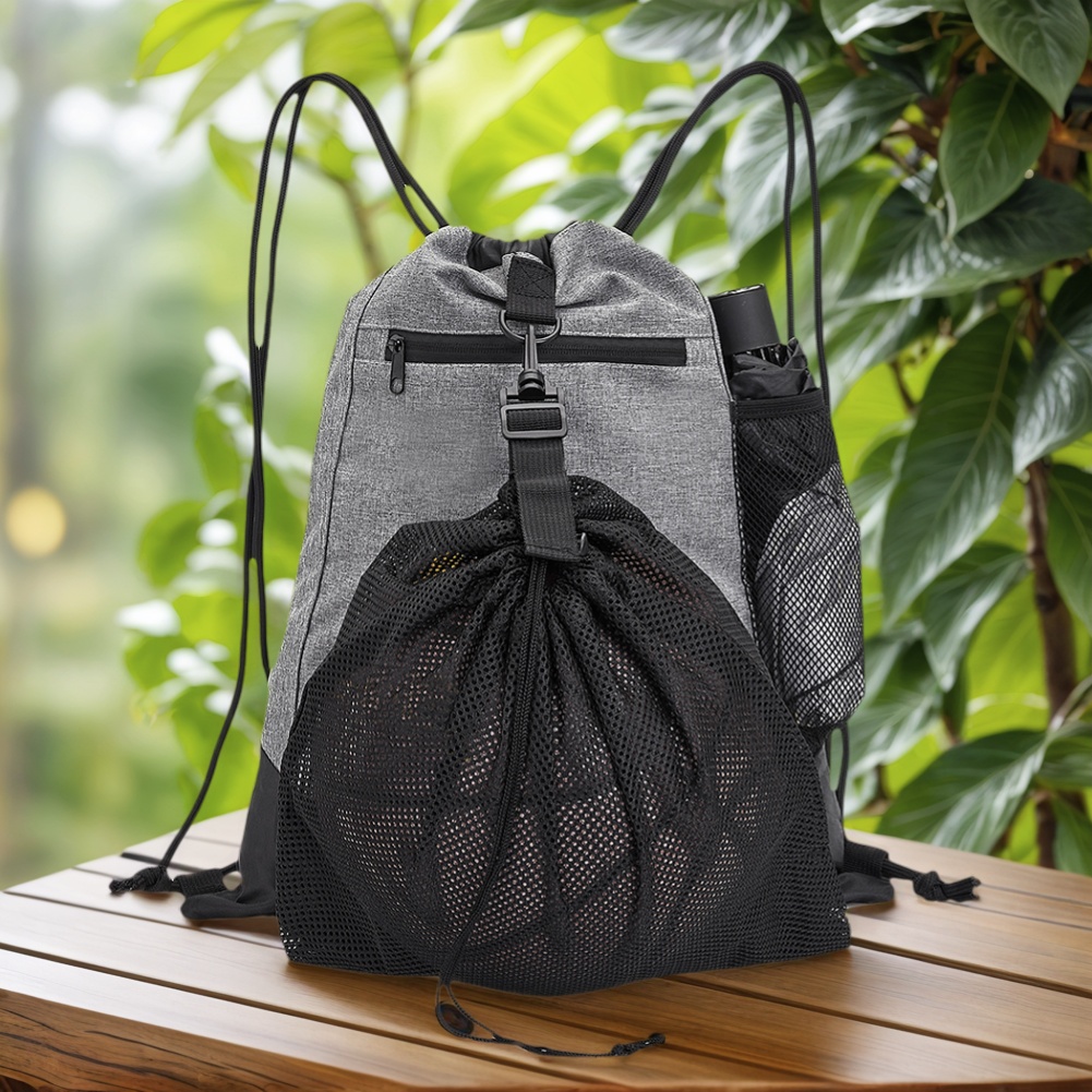 Tas Ransel Basket dengan Tali  - Drawstring Gym Bag ulasan dan harga