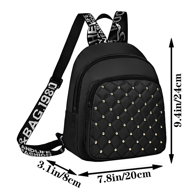 Tas Ransel Bergaya Chic Berhia - Canvas Backpack Casual ulasan dan harga